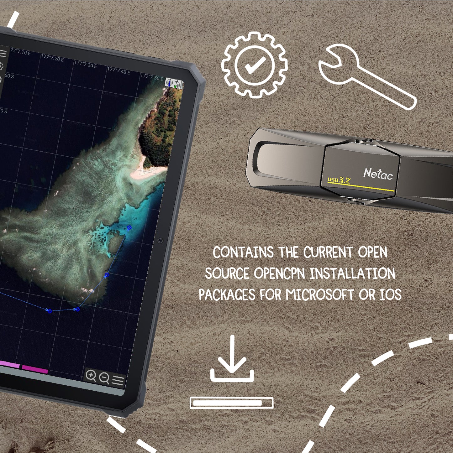 ProjectX ToGo - OpenCPN PC & Laptop Software & Southwestern Pacific files